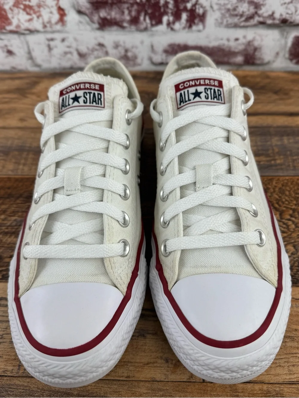 Converse CTAS Ox Optical White, Unisex Men's 6 Women's 8, Low Top Sneakers - Picture 4 of 11
